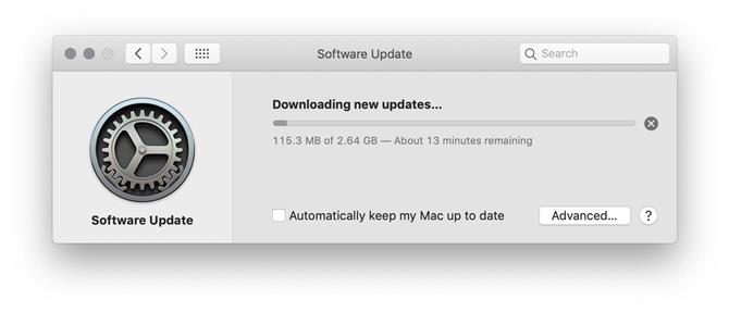Anuluj pobieranie macOS
