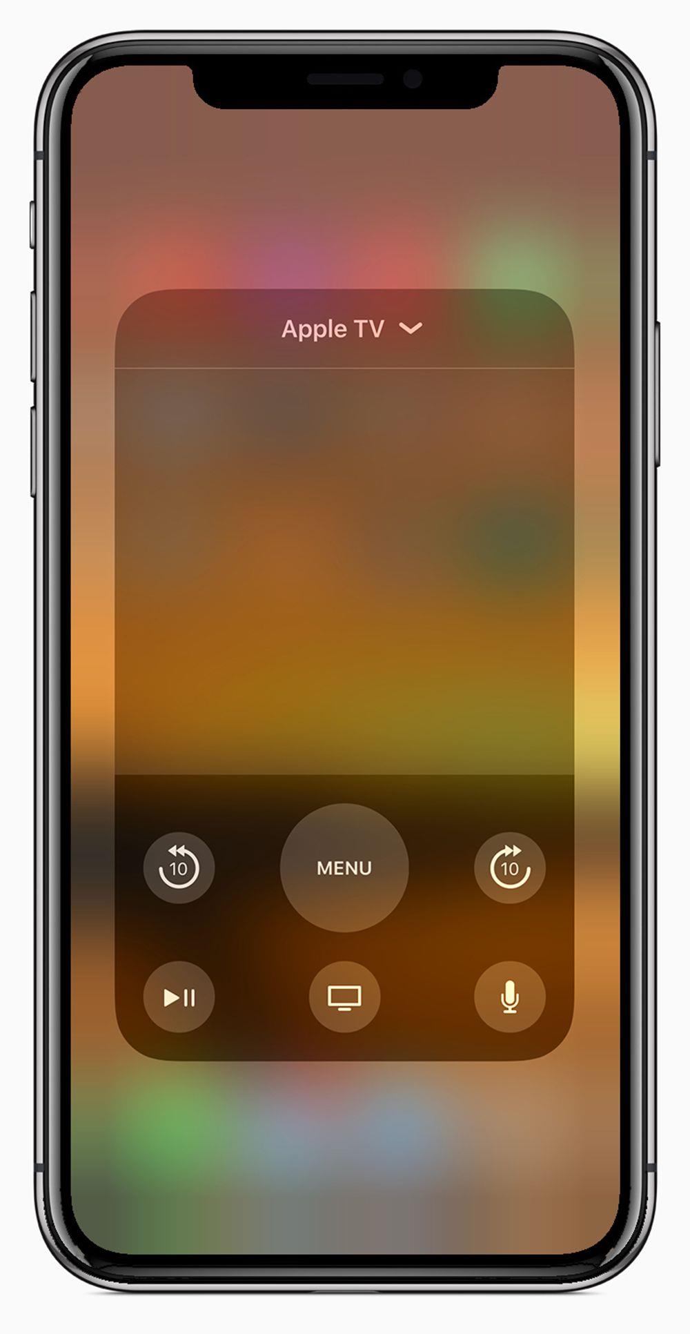 Jak korzystać z Apple TV z Centrum sterowania iOS 11