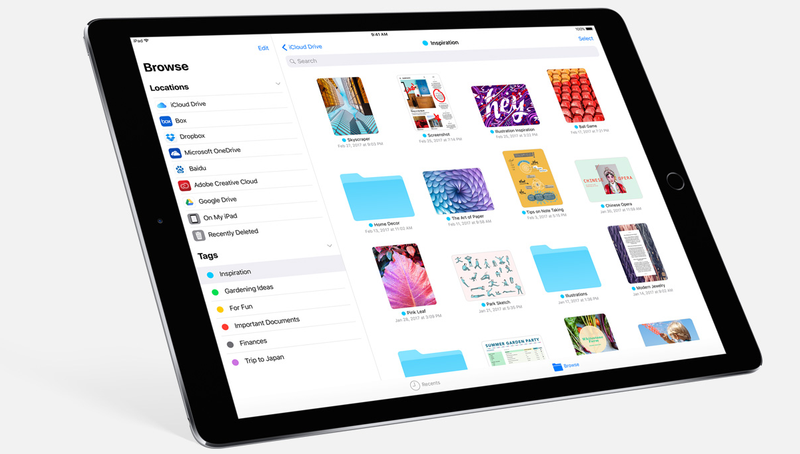 Jak korzystać z plików dla iPada w iOS 11