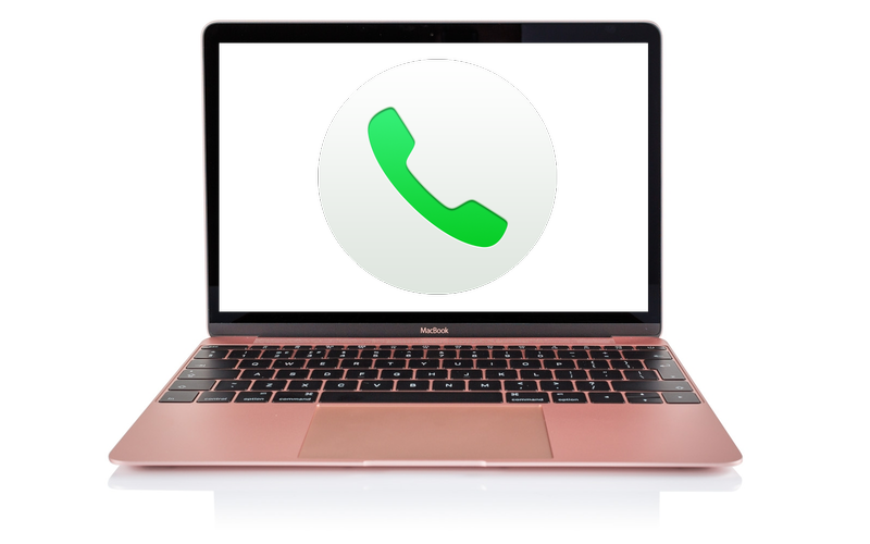 Jak nawiązywać połączenia z komputerem Mac