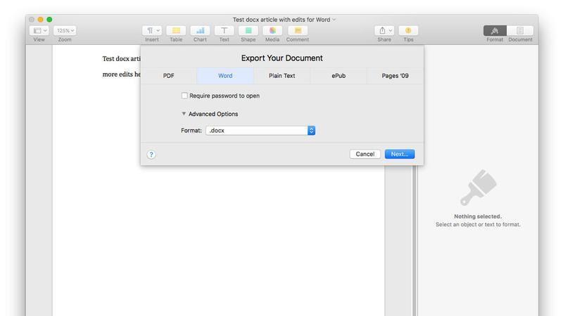 Jak otworzyć plik Worda .docx na Macu, iPadzie lub iPhonie