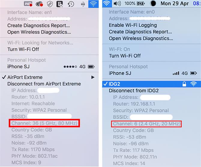 Jak sprawdzić, czy komputer Mac Wi-Fi ma 2,4 GHz lub 5 GHz