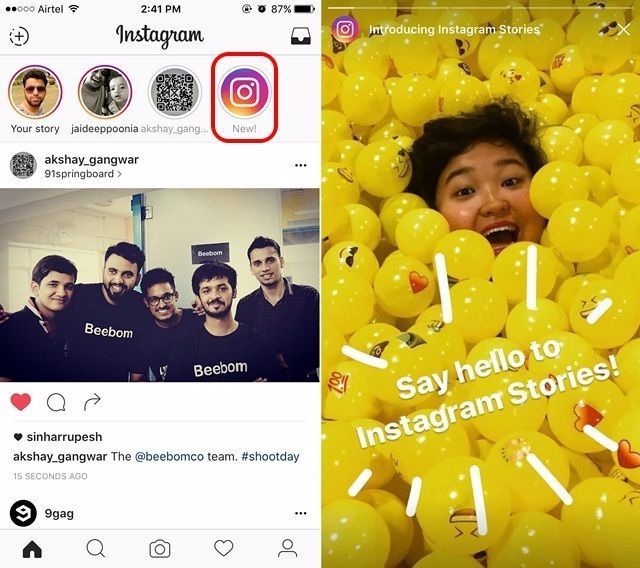 Jak tworzyć historie Instagram na Androida i iPhone’a