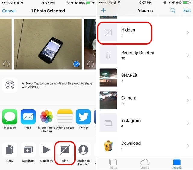 Jak ukryć zdjęcia na iPhonie i iPadzie