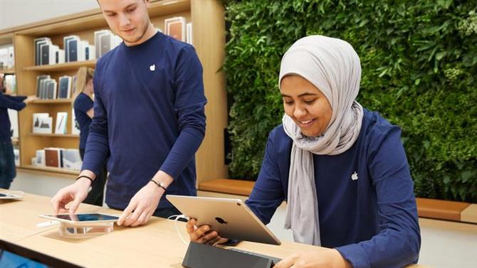 Jak umówić się na wizytę w barze Genius Apple Store
