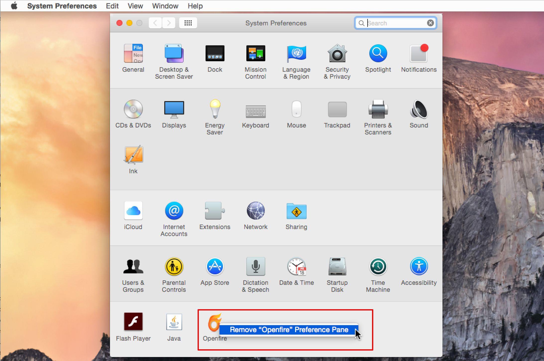 Jak usunąć panel preferencji z komputera Mac