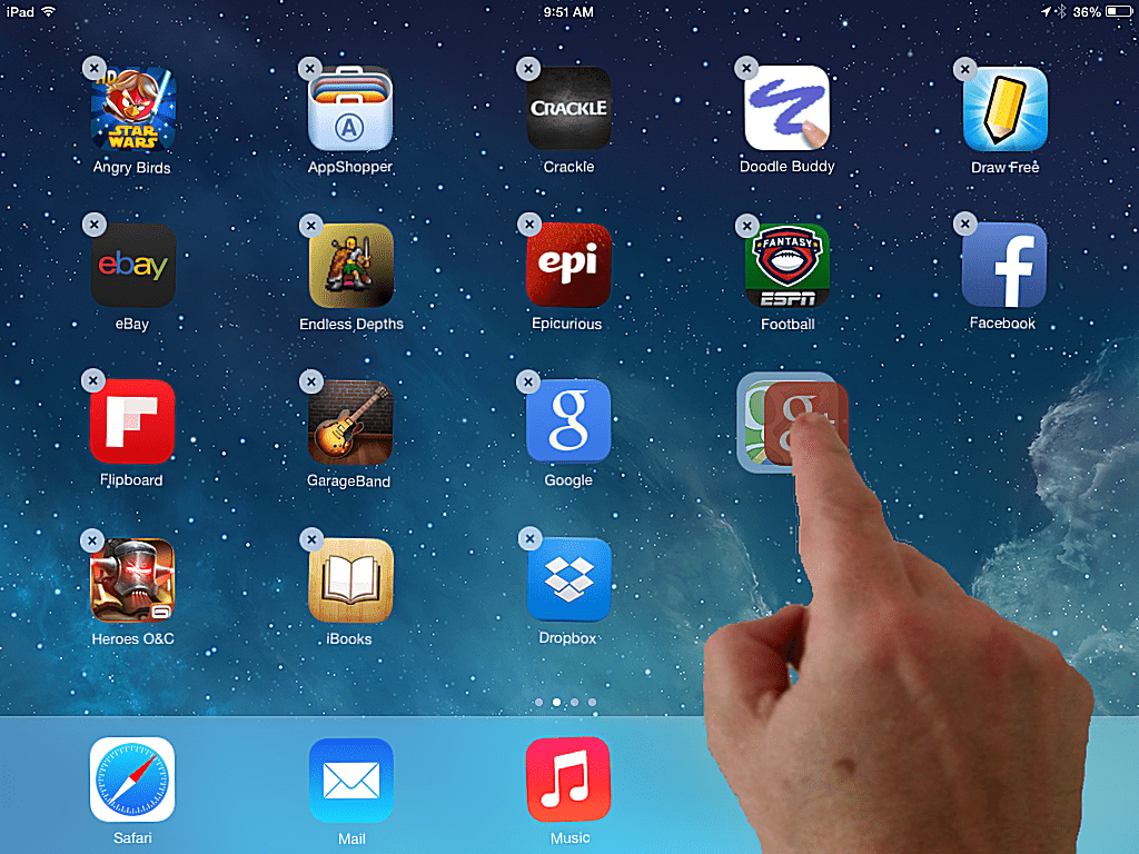 Jak utworzyć folder na iPadzie
