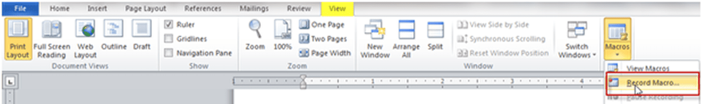 Jak utworzyć łatwe makro w Microsoft Word 2010