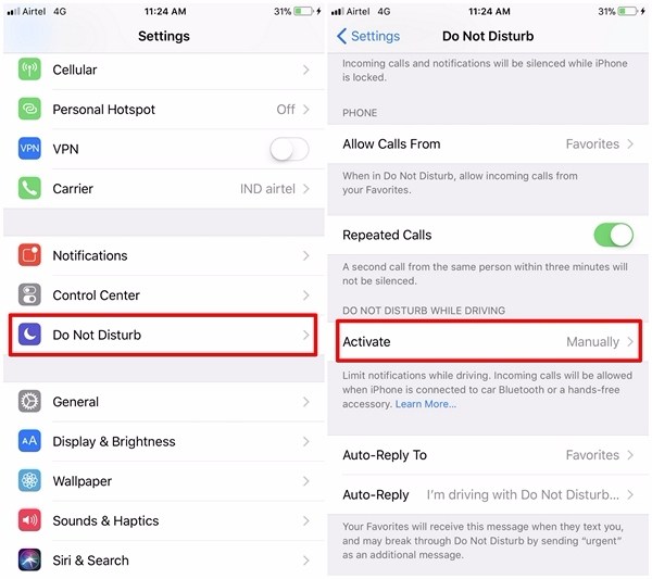 Jak włączyć Nie przeszkadzać podczas jazdy w iOS 11
