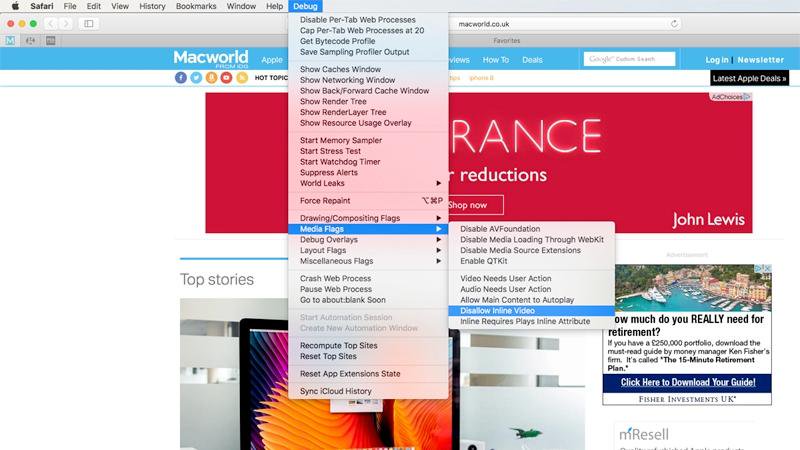 Jak zatrzymać autoplay w Safari i Chrome na Macu