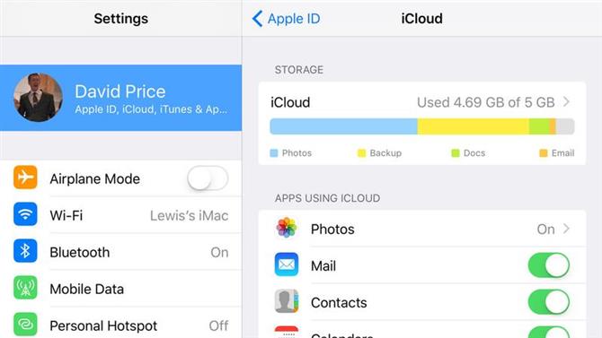 Jak zmienić iPhone'y i przenieść dane: iCloud