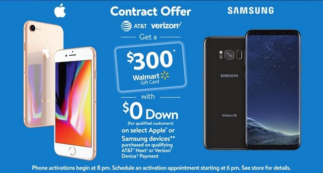 Oferta na czarny piątek: odbierz 300 $ z zakupu iPhone’a X lub Galaxy Note 8