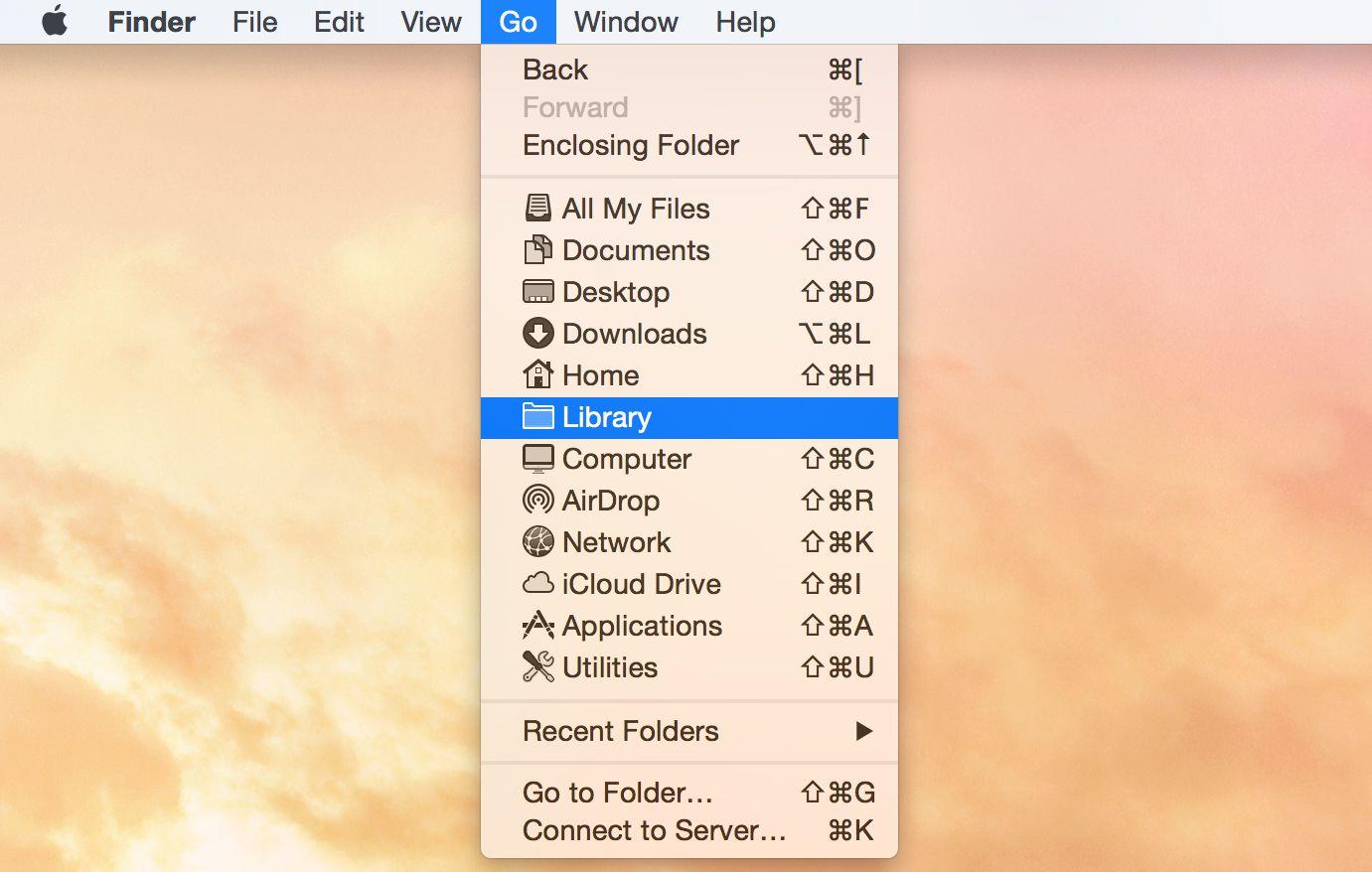 Twój komputer Mac ukrywa twój folder biblioteki