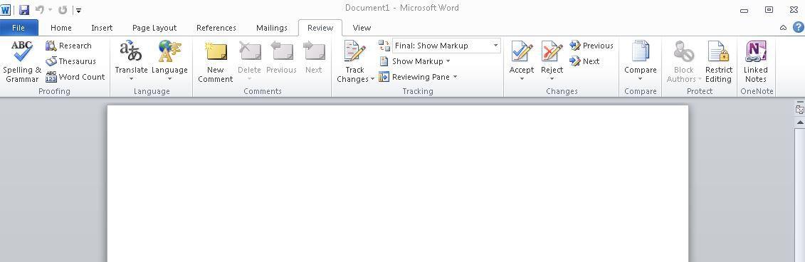 Włączanie śledzenia zmian w programie Microsoft Word dla komputerów Mac